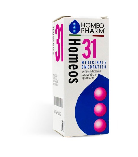 HOMEOS 31 GOCCE 50 ML - Farmaunclick.it