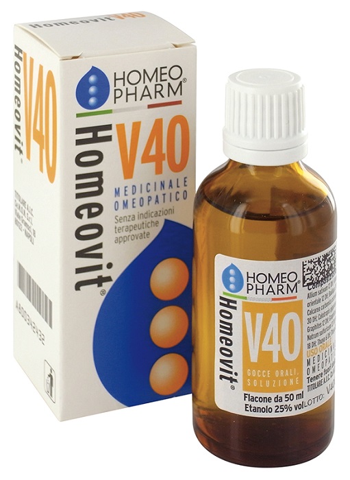 HOMEOVIT V40 GOCCE 50 ML - Farmaunclick.it