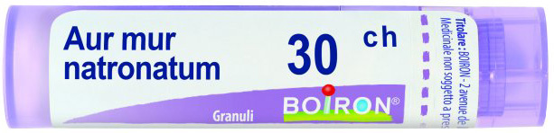 AURUM MURIATICUM NATR 30CH GRANULI - Farmaunclick.it