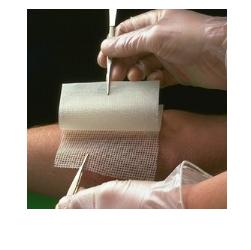 GARZA MEDICATA BACTIGRAS CON CLOREXIDINA ACETATO 0,5% 10X10CM 10 PEZZI - Farmaunclick.it