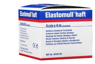 BENDA ELASTICA AUTOADESIVA ELASTOMULL HAFT COMPRESSIONE FORTE 4X400 CM - Farmaunclick.it