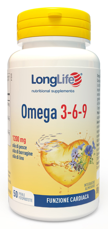 LONGLIFE OMEGA 3 6 9 50 PERLE - Farmaunclick.it