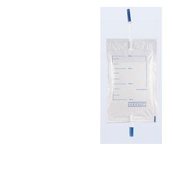 SACCA DA GAMBA PER RACCOLTA URINA TUBO DI COLLEGAMENTO 10CM 750ML - Farmaunclick.it