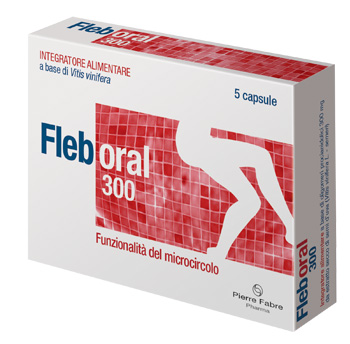 FLEBORAL 300 5 CAPSULE - Farmaunclick.it