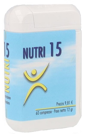 NUTRI 15 60 COMPRESSE - Farmaunclick.it