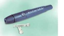 PENNA PUNGIDITO ACCU-CHEK SOFTCLIX KIT 1 PENNA + 25 LANCETTE - Farmaunclick.it