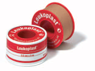 CEROTTO CHIRURGICO PER FISSAGGIO MEDICAZIONI IN ROCCHETTO LEUKOPLAST SUPPORTO VISCOSA COLOR PELLE MASSA ADESIVA CAUCCIU' OSSIDO DI ZINCO 2,5X500CM MUTUABILE - Farmaunclick.it