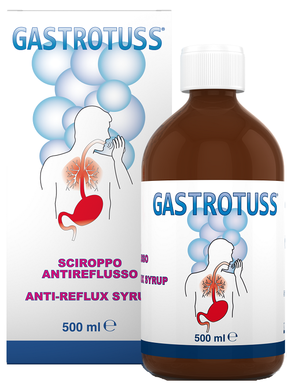 SCIROPPO ANTIREFLUSSO GASTROTUSS 500 ML - Farmaunclick.it