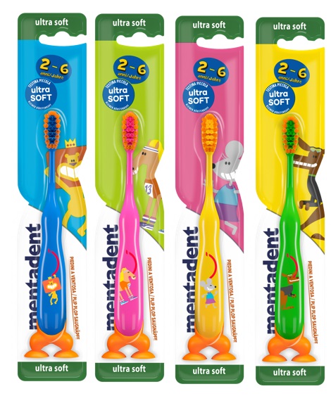 MENTADENT SPAZZOLINO KIDS - Farmaunclick.it