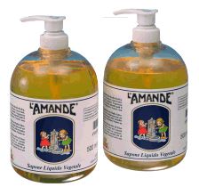 L'AMANDE MARSEILLE SAPOBNE LIQUIDO VEGETALE OLII ESSENZIALI 500 ML - Farmaunclick.it