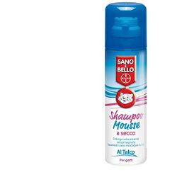 SANO E BELLO SHAMPOO MOUSSE GATTO FLACONE 200 ML - Farmaunclick.it