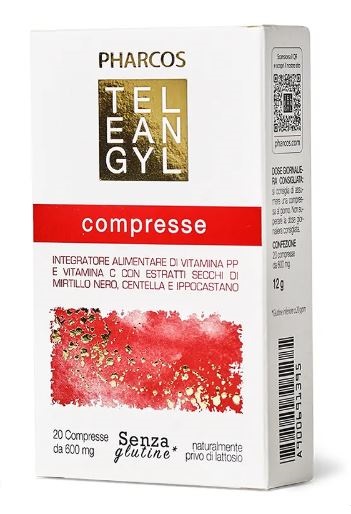 PHARCOS TELEANGYL 20 COMPRESSE DA 600 MG - Farmaunclick.it