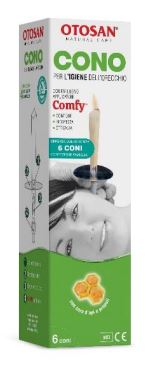 OTOSAN CONO IGIENE ORECCHIO+PROPOLI 6 PEZZI - Farmaunclick.it