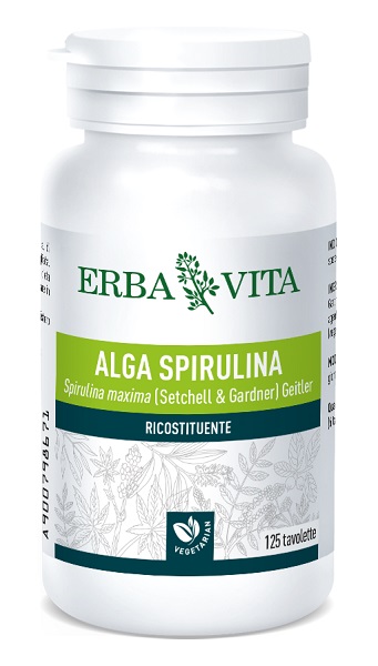 ALGA SPIRULINA 125 TAVOLETTE 400 MG - Farmaunclick.it