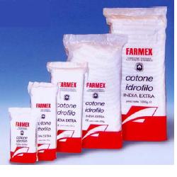 COTONE IDROFILO FARMEX INDIA SENZA LACCIO CONFEZIONE 500G - Farmaunclick.it