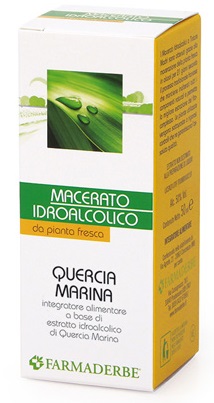 FARMADERBE QUERCIA MARINA MACERATO IDROALCOLICO - Farmaunclick.it