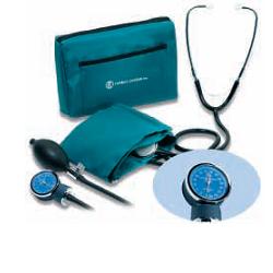 SFIGMOMANOMETRO ANEROIDE MANUALE DA BRACCIO CON FONENDOSCOPIO MODELLO POCKET  ALTA PRECISIONE  BRACCIALE IMPERMEABILE REGOLABILE  VALVOLA DI RILASCIO PROFESSIONALE - Farmaunclick.it