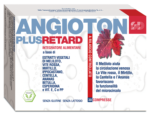 ANGIOTON PLUS RETARD 30 COMPRESSE - Farmaunclick.it