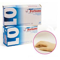 GUANTO IN LATTICE FORHANS MISURA LARGE 100 PEZZI - Farmaunclick.it