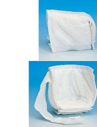 GOMITIERA/TALLONIERA IN TESSUTO NON TESSUTO CON DOPPIA IMBOTTITURA OVATTATA. REGOLABILE TRAMITE CINTURINO DI FISSAGGIO IN VELCRO. ASSORBENTI E TRASPIRANTI - Farmaunclick.it