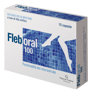 FLEBORAL 100 15 CAPSULE - Farmaunclick.it