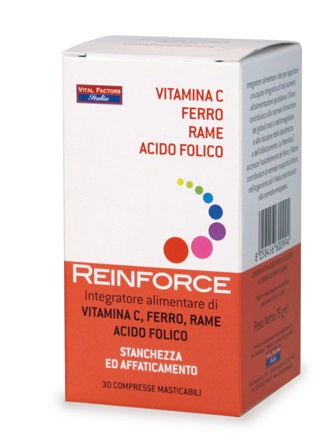 REINFORCE FERRO + VITAMINA C + RAME + ACIDO FOLICO - Farmaunclick.it
