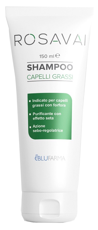 ROSAVAI SHAMPOO CAPELLI ANTISEBO FORFORA 150 ML - Farmaunclick.it