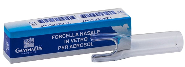FORCELLA IN VETRO MODELLO DA ADULTO RICAMBIO PER AEROSOL - Farmaunclick.it