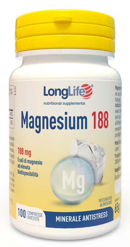 LONGLIFE MAGNESIUM 188 100 COMPRESSE - Farmaunclick.it