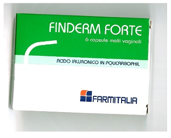 FINDERM FORTE CAPSULE MOLLI VAGINALI CONFEZIONE DA 6 PEZZI - Farmaunclick.it