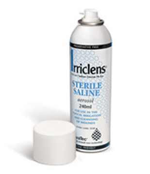 IRRICLENS SOLUZIONE SALINA SPRAY PER DETERSIONE FERITE 240 ML - Farmaunclick.it