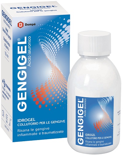 COLLUTORIO PER GENGIVE GENGIGEL IDROGEL FLACONE 150 ML - Farmaunclick.it