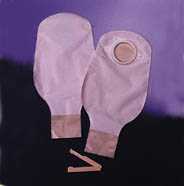 SACCA A FONDO APERTO TRASPARENTE CON PELLICOLA DI RIVESTIMENTO DISPOSITIVO DUE PEZZI CON SISTEMA DI AGGANCIO ATRAUMATICO CONSECURA 57MM 10 PEZZI - Farmaunclick.it