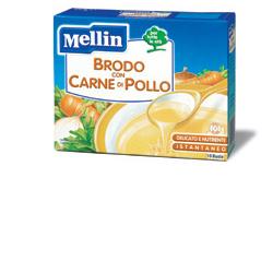 MELLIN BRODO CARNE POLLO 10 BUSTINE X 5 G - Farmaunclick.it