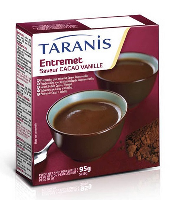 TARANIS BUDINO VANIGLIA CIOCCOLATO 5 BUSTINE - Farmaunclick.it