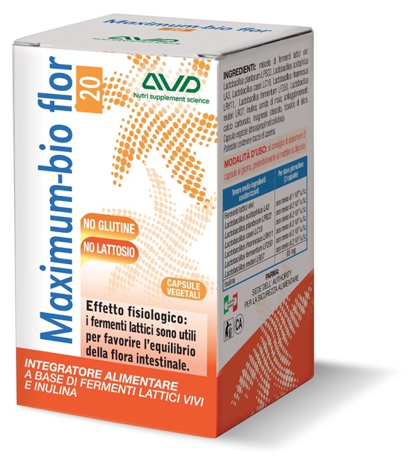 MAXIMUM BIO FLOR 20 75 CAPSULE - Farmaunclick.it