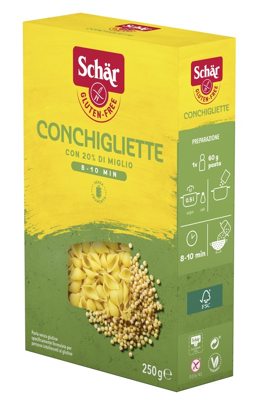 SCHAR CONCHIGLIE 250 G - Farmaunclick.it