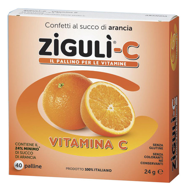 ZIGULI C ARANCIA 40 CONFETTI 24 G - Farmaunclick.it