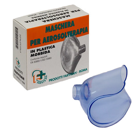 MASCHERA MORBIDA. RICAMBIO PER AEROSOLTERAPIA - Farmaunclick.it