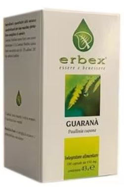 GUARANA 100 CAPSULE 430MG - Farmaunclick.it