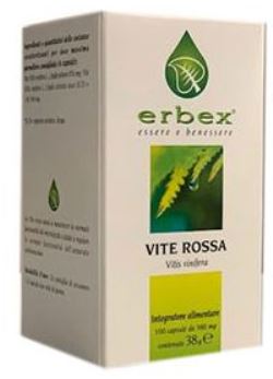 VITE ROSSA 100 CAPSULE 380MG - Farmaunclick.it