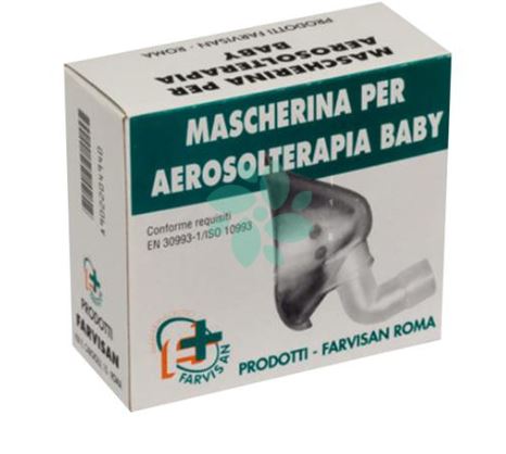 MASCHERA PEDIATRICA. RICAMBIO PER AEROSOLTERAPIA - Farmaunclick.it