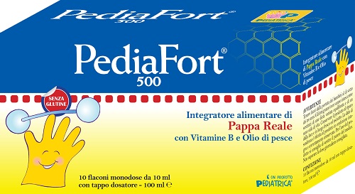 PEDIAFORT 500 10 FLACONI - Farmaunclick.it