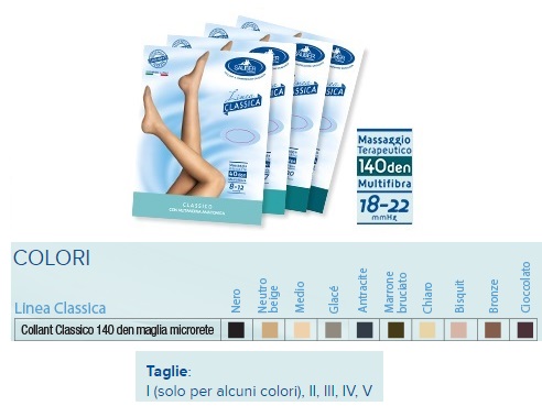 SAUBER COLLANT 140 DENARI MAGLIA MICRORETE NEUTRO BEIGE 4 LINEA CLASSICA - Farmaunclick.it