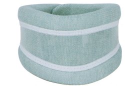 COLLARE CERVICALE SEMIRIGIDO MISURA MEDIA PER ARTROSI CERVICALE, COLPO DI FRUSTA E TORCICOLLO. REGOLAZIONE DELLA CIRCONFERENZA TRAMITE CINGHIE POSTERIORI IN VELCRO. ALTEZZA 10CM - Farmaunclick.it