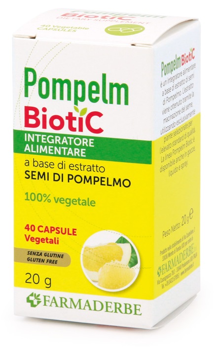 POMPELMBIOTIC 40 CAPSULE 16 G - Farmaunclick.it