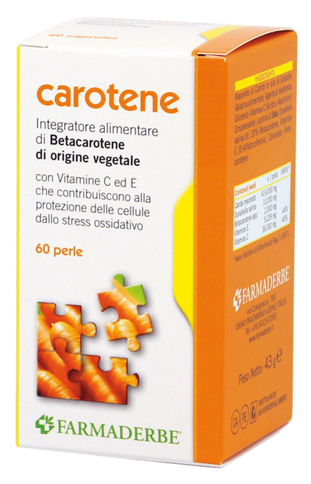 CAROTENE 60 PERLE - Farmaunclick.it