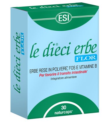ESI LE DIECI ERBE FLOR 30 CAPSULE - Farmaunclick.it