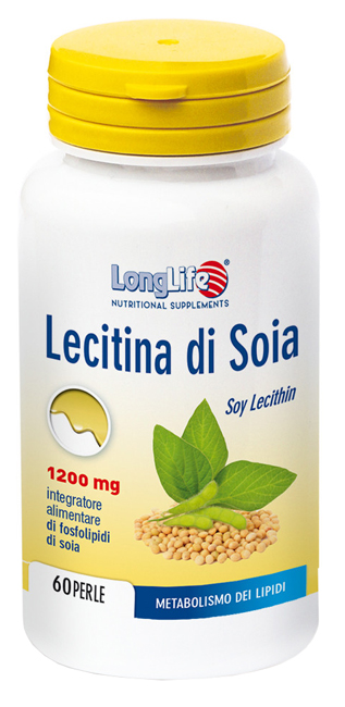 LONGLIFE LECITINA SOIA 60 PERLE - Farmaunclick.it