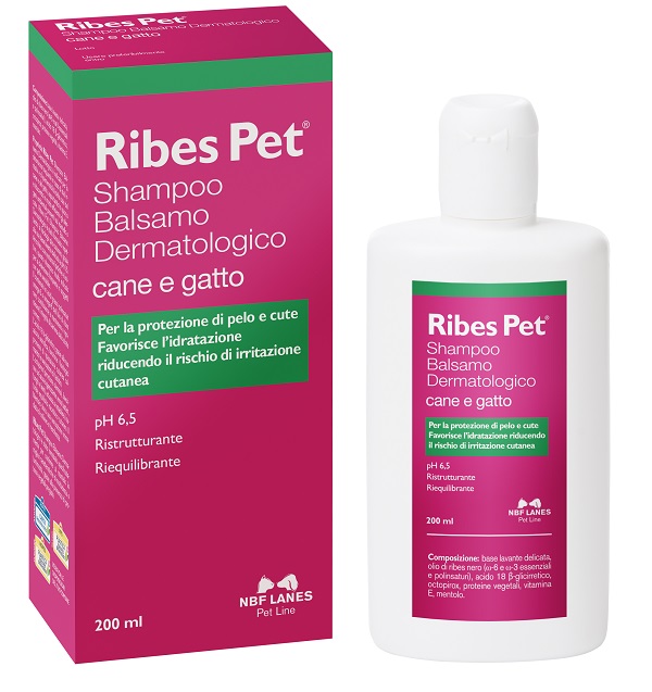 RIBES PET SHAMPOO BALSAMO FLACONE 200 ML - Farmaunclick.it